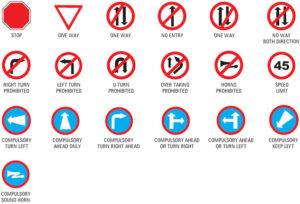 Regulatory Signs Traffic Signs